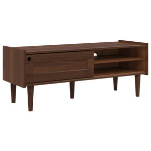 vidaXL Tv-meubel BILBAO 114 x 40 x 45 cm Donkerkaramel