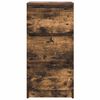 vidaXL Dressoir 37,5x35x76 cm bewerkt hout gerookt eikenkleurig