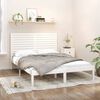 vidaXL Bedframe massief hout wit 140x200 cm