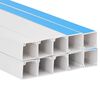 vidaXL Kabelgoot zelfklevend 25x25 mm 10 m PVC