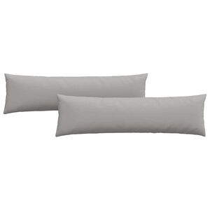 vidaXL Sofa Kussens 2 pcs Wolkengrijs 145 x 40 cm Stof
