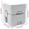 vidaXL Camping Toilet Grijs 41.5 x 36.5 x 42 cm