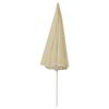 vidaXL Strandparasol 300 cm zandgeel