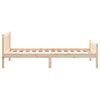 vidaXL Bedframe massief hout 90x190 cm
