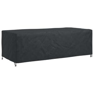 vidaXL Meubelhoes Effen Zwart 300 x 110 x 70 cm 210D