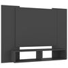 vidaXL Tv-wandmeubel 120x23,5x90 cm bewerkt hout grijs