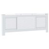 vidaXL Radiatorombouw 205 cm MDF wit