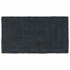 vidaXL Vloerkleden Rechthoekig Donkergrijs 60 x 110 cm Jute