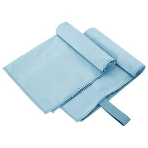 vidaXL Sporthanddoeken 2 st Blauw 50 x 30 cm
