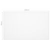vidaXL Tafelbeschermer 160x90 cm 1,6 mm PVC mat