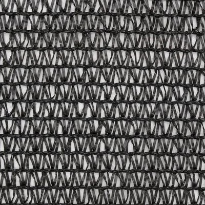 vidaXL Privacynet 1x10 m HDPE zwart
