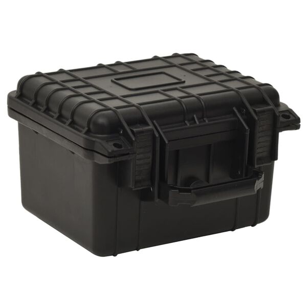 vidaXL Flightcase draagbaar 27x25x18 cm PP zwart