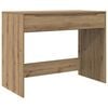vidaXL Bureau met Lade Artisan Eik Geconstrueerd hout 100 x 50 x 78 cm