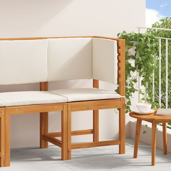 vidaXL Tuinstoel Bruin 50 x 50 x 91cm Massief acaciahout