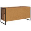 vidaXL TV-kast met lade Oud Hout 100 x 36 x 49.5 cm Bewerkt hout