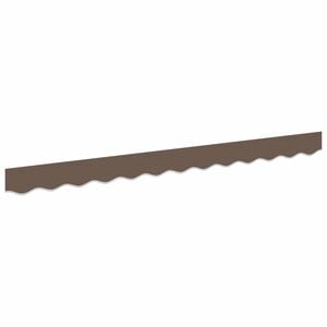 vidaXL Vervangende markies volant Taupe 2,5 m Polyester