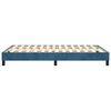 vidaXL Boxspring bed 120x200 cm fluweel donkerblauw