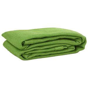 vidaXL Tenttapijt 200x200 cm HDPE lichtgroen