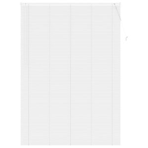 vidaXL Venetiaanse Blind Verstelbaar Wit 213 x 150 cm PVC