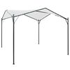 vidaXL Prieel 180 g/m&sup2; 3x3x2,6 m wit