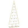 vidaXL Kerstdecoratie kerstboom 125 cm metaal zwart