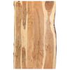 vidaXL Tafelblad 100x(50-60)x3,8 cm massief acaciahout