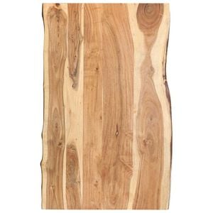 vidaXL Tafelblad 100x(50-60)x3,8 cm massief acaciahout