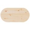 vidaXL Salontafel Naturel 80 x 39,5 x 35 cm Massief grenenhout