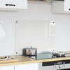 vidaXL Keuken Achterwand Doorzichtig 70 x 50 cm gehard glas