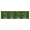vidaXL Balkonscherm met bladeren Groen 300 x 75 cm