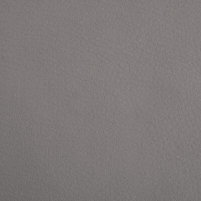 vidaXL Kinderbank 70x45x30 cm kunstleer grijs