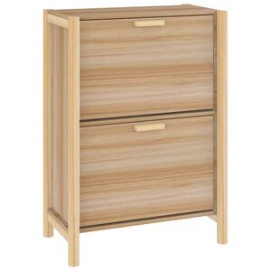 vidaXL Schoenenkast 57,5x33x80 cm bewerkt hout