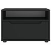 vidaXL Tv-meubel VISNES 60x40x38 cm bewerkt hout zwart