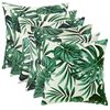 vidaXL Kussensloop 6 pcs HEERLEN Bladpatroon 30 x 30 cm Polyester