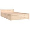 vidaXL Bedframe met lades 100x200 cm