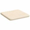 vidaXL Zitkussens 4 pcs Crème 40 x 40 x 3 cm Katoen Stof
