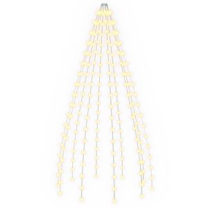 vidaXL Kerstlampjes 180 LED's Warmwit 180 cm