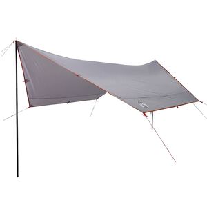 vidaXL Kampeerluifel waterdicht 430x380x210 cm grijs en oranje