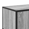 vidaXL Tv-meubel 150x35x41 cm bewerkt hout metaal grijs sonoma eiken