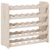 vidaXL Wijnrek 67,5x25x60 cm massief grenenhout
