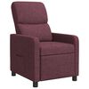 vidaXL Relaxfauteuil Paars Stof