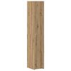 vidaXL Hoge kast 2 pcs Artisan Eiken 30 x 42,5 x 185 cm