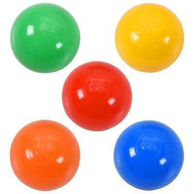vidaXL Kinderspeeltent met 250 ballen 190x264x90 cm meerkleurig
