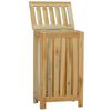 vidaXL Wasmand 35x25x60 cm massief teakhout