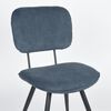 LABEL51 Eetkamerstoelen 2 st Vic 49x60x87 cm blauw