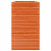 vidaXL Plantenbak 70x40x68,5 cm massief grenenhout wasbruin