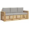 vidaXL Sofa-Sets Massief Acaciahout