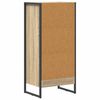 vidaXL Boekenkast Sonoma 80 x 30 x 155 cm Bewerkt hout