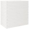 vidaXL Plantenbak 70x40x68,5 cm massief grenenhout wit