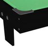 vidaXL Minipooltafel 3 Feet 92x52x19 cm zwart en groen